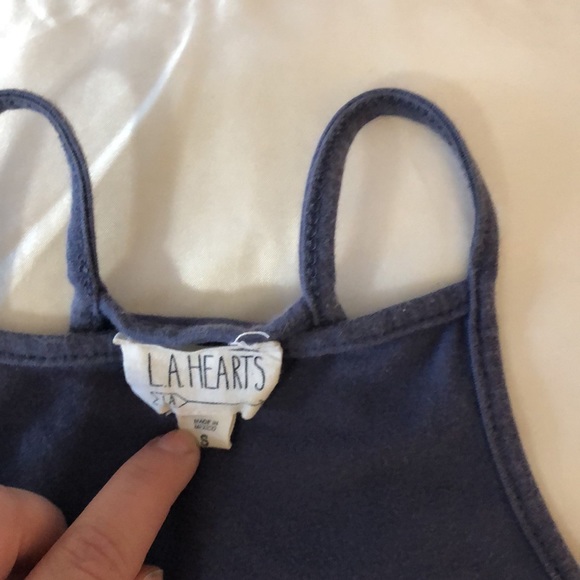 LA Hearts Crop Top - Picture 2 of 6